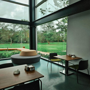 Modern restaurant interior